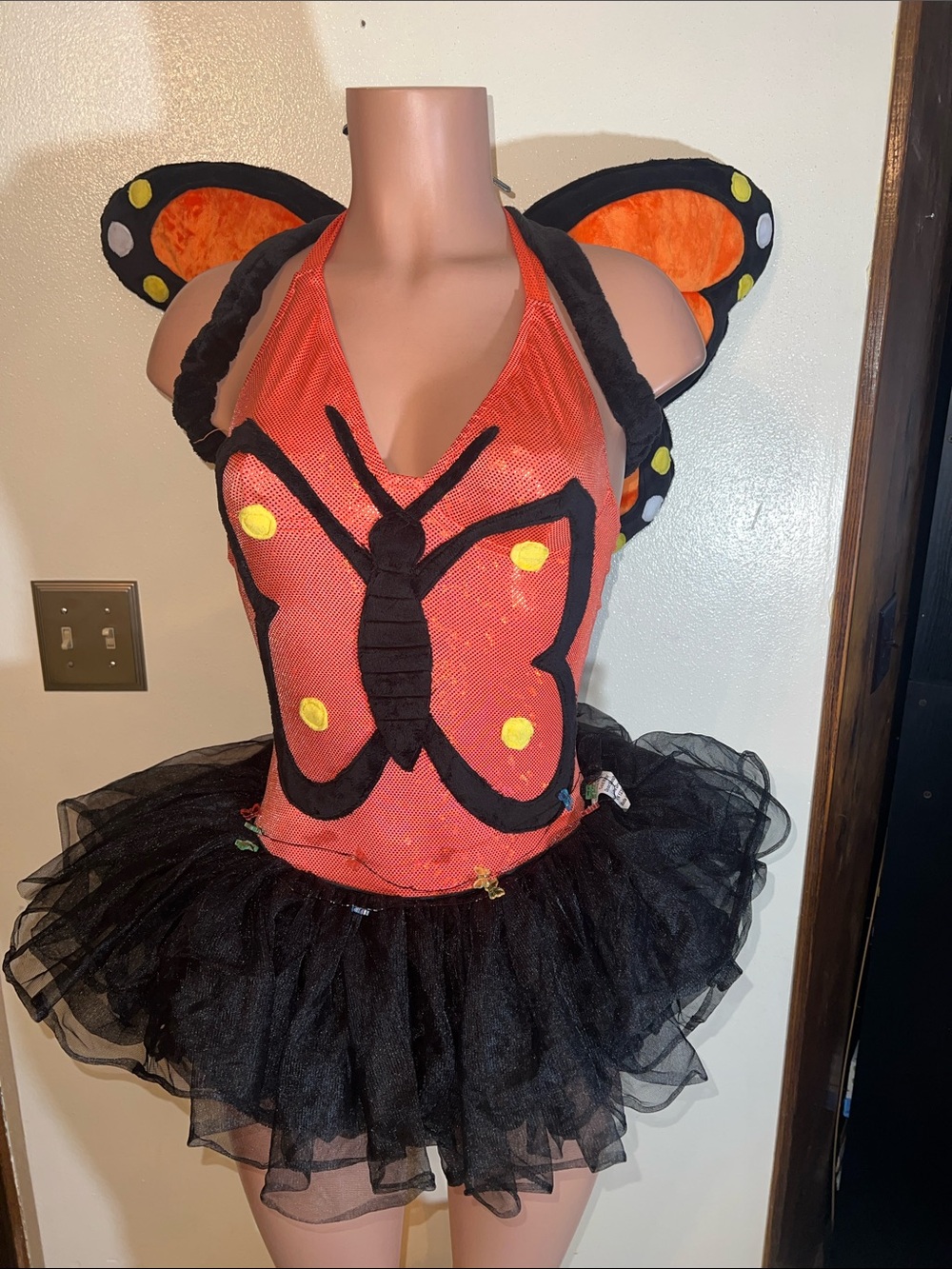 Women Light up Halloween costume butterfly